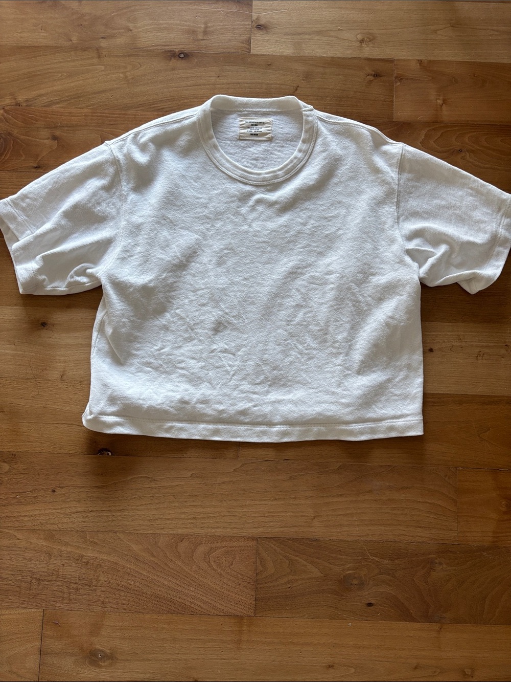 Buck Mason White Short Sleeve Boxy Tee